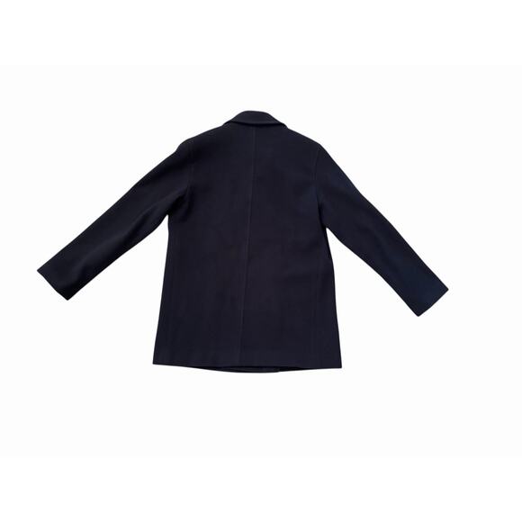 Vintage VTG J Percy 100% Merino Wool Women’s 6 Coat Jacket Blue Double Breasted - Picture 2 of 10